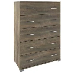 Συρταριέρα Ξυλινή 5 Συρτάρια 90x45x127εκ