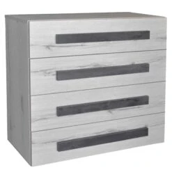 Συρταριέρα Ξυλινή 4 Συρτάρια 90x44x81εκ