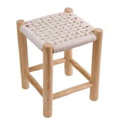 Noor Σκαμπό Teak 35x35x47εκ 12 Noor Σκαμπό Teak 35x35x47εκ -Vougioukas skampo konta 5