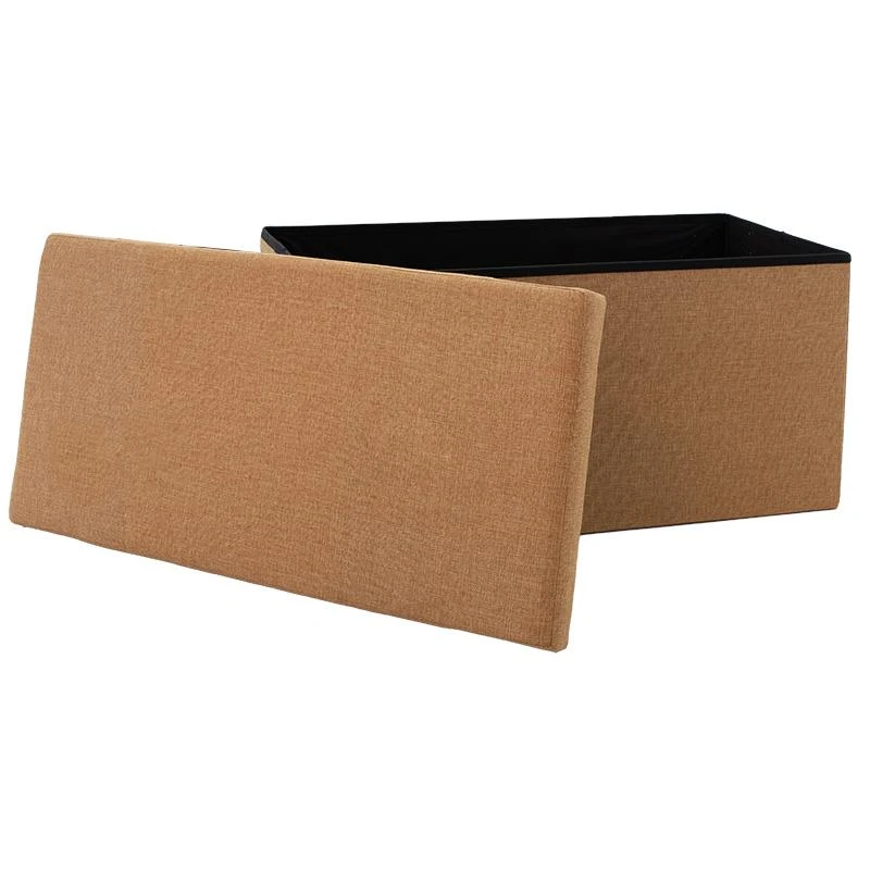 Σκαμπό-μπαούλο Greatness Pakoworld ύφασμα μπεζ 76x38x38εκ 3 Σκαμπό-μπαούλο Greatness Pakoworld ύφασμα μπεζ 76x38x38εκ - Image 3
