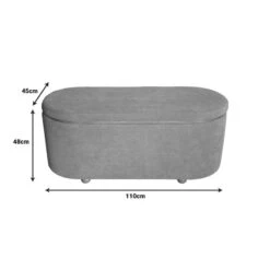 Σκαμπό μπαούλο Tara Inart σετ 2 τεμ βελούδο ύφασμα σε σκούρη γκρι και ανθρακί απόχρωση 8 Σκαμπό μπαούλο Tara Inart σετ 2 τεμ βελούδο ύφασμα σε σκούρη γκρι και ανθρακί απόχρωση -Vougioukas skampo mpaoilo tara inart set 2 tem veloitho iphasma se skoiri gkri kai anthraki apochrosi 3