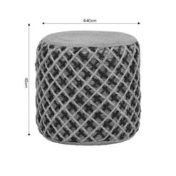 Σκαμπό Nelly Inart φυσικό 100% γιούτα 40x40x40εκ -Vougioukas skampo nelly inart phisiko 100 gioita 40 40 40ek 3