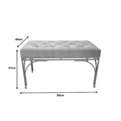 Σκαμπό Reigner Inart σετ 2 τεμ βελούδο ύφασμα σε μπεζ απόχρωση 8 Σκαμπό Reigner Inart σετ 2 τεμ βελούδο ύφασμα σε μπεζ απόχρωση -Vougioukas skampo reigner inart set 2 tem veloitho iphasma se mpez apochrosi 3