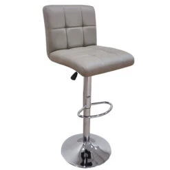 Bar 40 Σκαμπώ PU Ρυθμιζόμενο 43x52x62/82x90/110εκ -Vougioukas skampw bar rithmizomena 46