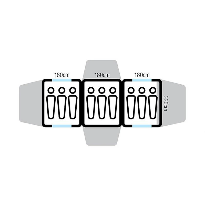 Bungalow 9 Dome Σκηνή 3 Εποχών Οικογενειακή 200Υ 5 Bungalow 9 Dome Σκηνή 3 Εποχών Οικογενειακή 200Υ - Image 5