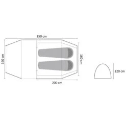 Air 200 Σκηνή 3 Εποχών 2 Ατόμων 120Υ -Vougioukas skines camping 3