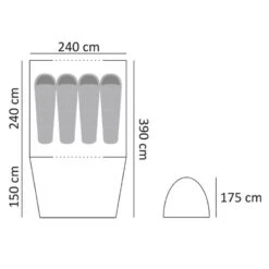Electra L Σκηνή 3 Εποχών 4 Ατόμων 175Υ -Vougioukas skines camping 61