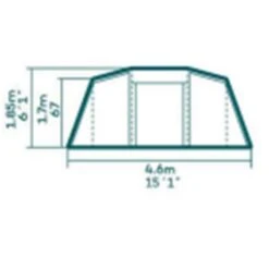 Pavillo Family Ground 4 Bestway Σκηνή Καλοκαιρινή Οικογενειακή 220Y -Vougioukas skines camping 83