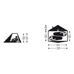 Salewa Micra II Σκηνή 4 Εποχών 2 Ατόμων 107Υ -Vougioukas skini xeimerini salewa 18