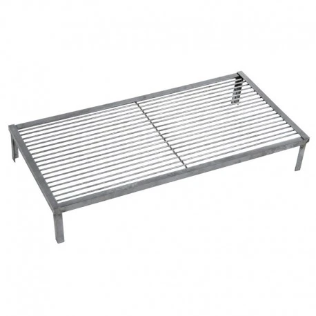 Επαγγελματική Ίσια Σχάρα Με Πόδια 80x40x14εκ 1 Επαγγελματική Ίσια Σχάρα Με Πόδια 80x40x14εκ