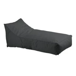 TACO Πουφ Ξαπλώστρα Ανάκλιντρο, 100% Αδιάβροχο 70x140x60εκ Ύφασμα Ανθρακί