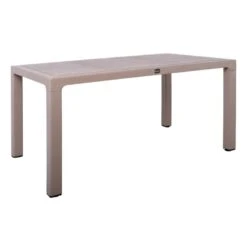 TEC Τραπέζι Τραπεζαρίας Κήπου - Βεράντας, PP 150x90x73εκ Απόχρωση Cappuccino
