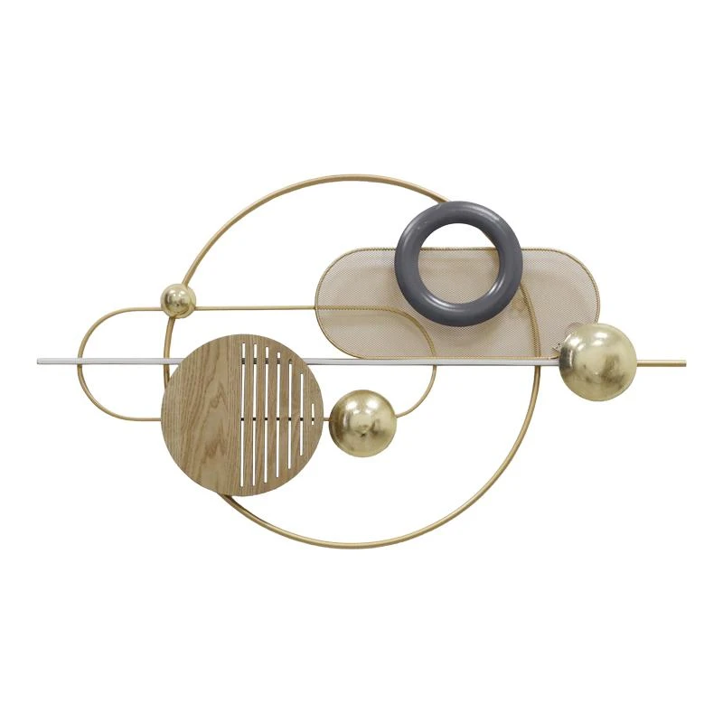 Διακοσμητικό τοίχου Lupus Inart μέταλλο σε χρυσή-κεφέ απόχρωση 89.5x52.5x6εκ 2 Διακοσμητικό τοίχου Lupus Inart μέταλλο σε χρυσή-κεφέ απόχρωση 89.5x52.5x6εκ - Image 2