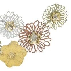 Διακοσμητικό τοίχου Tutsi Inart μέταλλο πολύχρωμο 102.9x5.1x43.2εκ -Vougioukas thiakosmitiko toichoi tutsi inart metallo polichromo 102 9 5 1 43 2ek 3