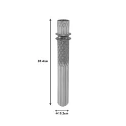 Διακοσμητικό βάζο δαπέδου Sammy Inart μέταλλο σε χρυσή και λευκή απόχρωση Φ15.2x88.4εκ 9 Διακοσμητικό βάζο δαπέδου Sammy Inart μέταλλο σε χρυσή και λευκή απόχρωση Φ15.2x88.4εκ -Vougioukas thiakosmitiko vazo thapethoi sammy inart metallo se chrisi kai leiki apochrosi ph15 2 88 4ek 4