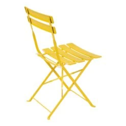 Τραπεζαρία Bistro 3τεμ Pakoworld μεταλλική αναδιπλούμενη σε κίτρινη απόχρωση Φ60x71εκ 11 Τραπεζαρία Bistro 3τεμ Pakoworld μεταλλική αναδιπλούμενη σε κίτρινη απόχρωση Φ60x71εκ -Vougioukas trapezaria bistro 3tem pakoworld metalliki anathiploimeni se kitrini apochrosi ph60 71ek 3