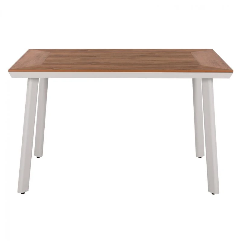 ΤΡΑΠΕΖΙ ΑΛΟΥΜΙΝΙΟΥ TABER ΜΕ POLYWOOD ΛΕΥΚΟ 120x80x72,5Υ εκ. HM5562.01 3 ΤΡΑΠΕΖΙ ΑΛΟΥΜΙΝΙΟΥ TABER ΜΕ POLYWOOD ΛΕΥΚΟ 120x80x72,5Υ εκ. HM5562.01 - Image 3