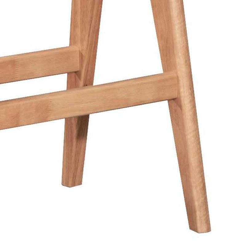 Τραπέζι Bar Winslow Pakoworld ξύλο Rubberwood ανοικτό καρυδί 120x45x100εκ 2 Τραπέζι Bar Winslow Pakoworld ξύλο Rubberwood ανοικτό καρυδί 120x45x100εκ - Image 2