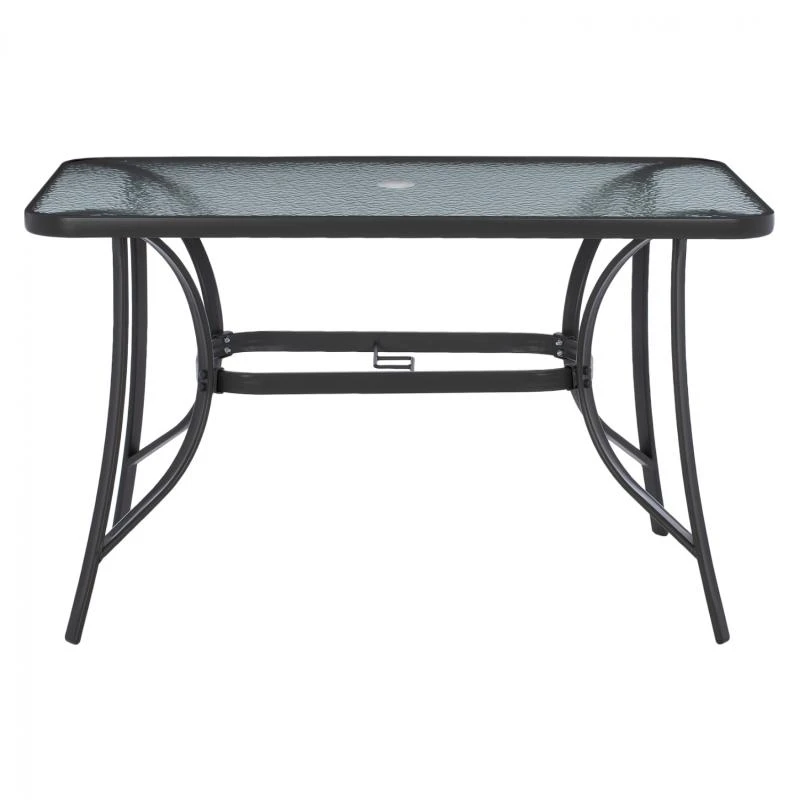 ΤΡΑΠΕΖΙ BRAVO ΜΕΤΑΛΛΙΚΟ ΓΚΡΙ ΓΥΑΛ.ΕΠΙΦΑΝΕΙΑ ΜΕ ΤΡΥΠΑ ΟΜΠΡΕΛΑΣ 120Χ70Χ72Υεκ.HM5021.11 4 ΤΡΑΠΕΖΙ BRAVO ΜΕΤΑΛΛΙΚΟ ΓΚΡΙ ΓΥΑΛ.ΕΠΙΦΑΝΕΙΑ ΜΕ ΤΡΥΠΑ ΟΜΠΡΕΛΑΣ 120Χ70Χ72Υεκ.HM5021.11 - Image 4