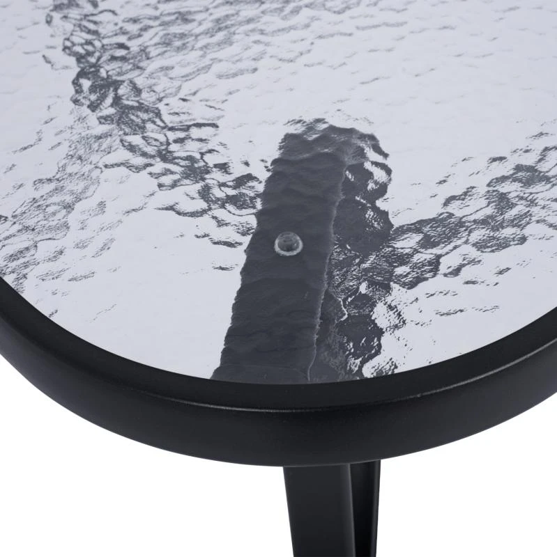 ΤΡΑΠΕΖΙ BRUNO 150X90Χ72Υεκ. ΓΚΡΙ ΜΕΤΑΛΛΙΚΟ ΜΕ ΓΥΑΛΙΝΗ ΕΠΙΦΑΝΕΙΑ HM5145.01 3 ΤΡΑΠΕΖΙ BRUNO 150X90Χ72Υεκ. ΓΚΡΙ ΜΕΤΑΛΛΙΚΟ ΜΕ ΓΥΑΛΙΝΗ ΕΠΙΦΑΝΕΙΑ HM5145.01 - Image 3