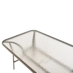 ΤΡΑΠΕΖΙ BRUNO HM5106.04 ΣΑΜΠΑΝΙ ΜΕΤΑΛΛΙΚΟ ΜΕ ΓΥΑΛΙΝΗ ΕΠΙΦΑΝΕΙΑ 140Χ80Χ71Υεκ -Vougioukas trapezi bruno hm5106 04 sampani metalliko me gialini epiphaneia 140ch80ch71iek 4