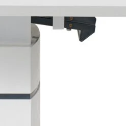 Τραπέζι επεκτεινόμενο Darsile Inart λευκό με γκρι-ανθρακί Mdf 140-180x90x76εκ 18 Τραπέζι επεκτεινόμενο Darsile Inart λευκό με γκρι-ανθρακί Mdf 140-180x90x76εκ -Vougioukas trapezi epekteinomeno darsile inart leiko me gkri anthraki mdf 140 180 90 76ek 8