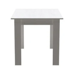 Τραπέζι Manka Pakoworld σε λευκή απόχρωση 110x80x77εκ -Vougioukas trapezi manka pakoworld se leiki apochrosi 110 80 77ek 2