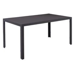 ΤΡΑΠΕΖΙ ΜΕΤΑΛΛΙΚΟ OFER ΟΡΘΟΓΩΝΙΟ ΓΚΡΙ ΜΕ ΓΥΑΛΙ ΓΚΡΙ 150X90Χ75Υεκ. HM5767.01 -Vougioukas trapezi metalliko ofer orthogonio gkri me giali gkri 150 90ch75iek hm5767 01 6