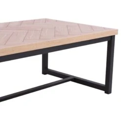 ΤΡΑΠΕΖΙ ΣΑΛΟΝΙΟΥ CHANELLE ΣΕ ΦΥΣΙΚΟ ΧΡΩΜΑ ΜΕ ΜΑΥΡΑ ΠΟΔΙΑ 110x59x38Y εκ. HM8648 -Vougioukas trapezi salonioi chanelle se phisiko chroma me maira pothia 110 59 38y ek hm8648 4