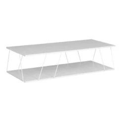 Τραπέζι σαλονιού Tars Pakoworld λευκό 120x50x30εκ 5 Τραπέζι σαλονιού Tars Pakoworld λευκό 120x50x30εκ -Vougioukas trapezi salonioi tars pakoworld leiko 120 50 30ek 2