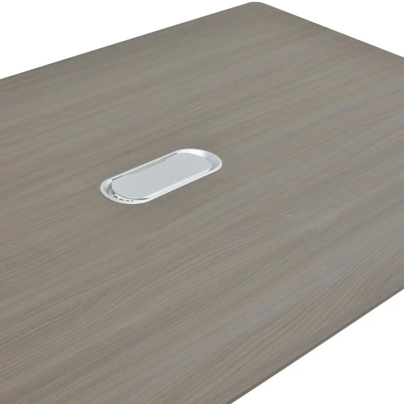 Τραπέζι συνεδριάσεων επαγγελματικό Denith Pakoworld ανθρακί-καρυδί 180x100x75εκ 2 Τραπέζι συνεδριάσεων επαγγελματικό Denith Pakoworld ανθρακί-καρυδί 180x100x75εκ - Image 2