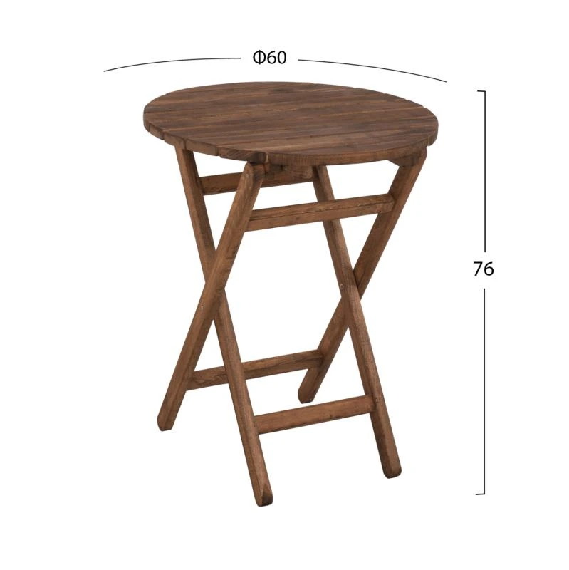 ΤΡΑΠΕΖΙ ΣΚΗΝΟΘΕΤH ΛΗΜΝΟΣ Φ60Χ76Υ ΜΑΣΙΦ ΟΞΙΑ ΕΜΠOΤΙΣΜΟΣ ΚΑΡΥΔΙ HM5653.01 2 ΤΡΑΠΕΖΙ ΣΚΗΝΟΘΕΤH ΛΗΜΝΟΣ Φ60Χ76Υ ΜΑΣΙΦ ΟΞΙΑ ΕΜΠOΤΙΣΜΟΣ ΚΑΡΥΔΙ HM5653.01 - Image 2