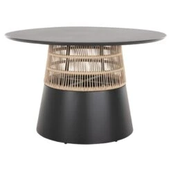 ΤΡΑΠΕΖΙ ΣΤΡΟΓΓΥΛΟ SAEID HM6106.01 ΑΝΘΡΑΚΙ ΑΛΟΥΜΙΝΙΟ-ΜΠΕΖ ΣΧΟΙΝΙ Φ120x75Υεκ. 9 ΤΡΑΠΕΖΙ ΣΤΡΟΓΓΥΛΟ SAEID HM6106.01 ΑΝΘΡΑΚΙ ΑΛΟΥΜΙΝΙΟ-ΜΠΕΖ ΣΧΟΙΝΙ Φ120x75Υεκ. -Vougioukas trapezi stroggilo saeid hm6106 01 anthraki aloiminio mpez schoini ph120 75iek 1 2