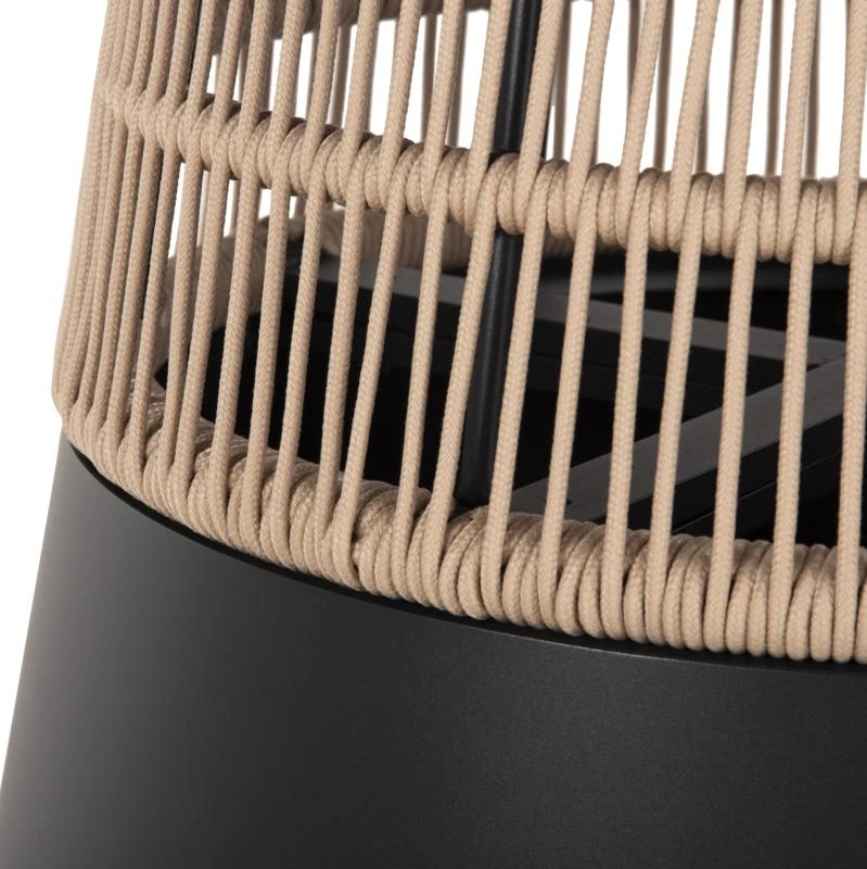 ΤΡΑΠΕΖΙ ΣΤΡΟΓΓΥΛΟ SAEID HM6106.01 ΑΝΘΡΑΚΙ ΑΛΟΥΜΙΝΙΟ-ΜΠΕΖ ΣΧΟΙΝΙ Φ120x75Υεκ. 6 ΤΡΑΠΕΖΙ ΣΤΡΟΓΓΥΛΟ SAEID HM6106.01 ΑΝΘΡΑΚΙ ΑΛΟΥΜΙΝΙΟ-ΜΠΕΖ ΣΧΟΙΝΙ Φ120x75Υεκ. - Image 6