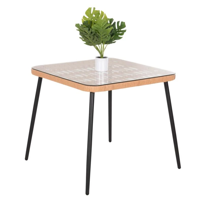 ΤΡΑΠΕΖΙ ΤΕΤΡΑΓΩΝΟ ALLEGRA HM5536.11 ΜΕΤΑΛ.ΜΑΥΡΟ-P.E. RATTAN ΦΥΣΙΚΟ 79,5x79,5x72,5Υεκ 1 ΤΡΑΠΕΖΙ ΤΕΤΡΑΓΩΝΟ ALLEGRA HM5536.11 ΜΕΤΑΛ.ΜΑΥΡΟ-P.E. RATTAN ΦΥΣΙΚΟ 79,5x79,5x72,5Υεκ