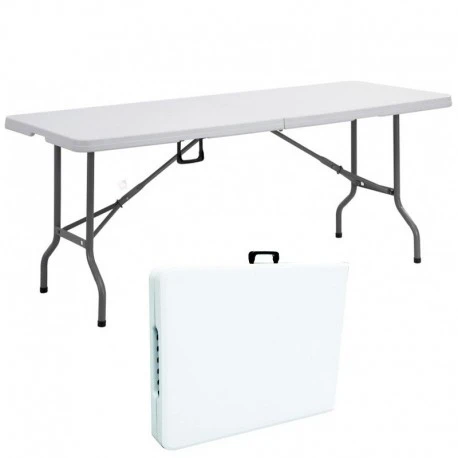 Catering Τραπέζι Βαλίτσα Μεταλλικό PP 182x74x74εκ 1 Catering Τραπέζι Βαλίτσα Μεταλλικό PP 182x74x74εκ