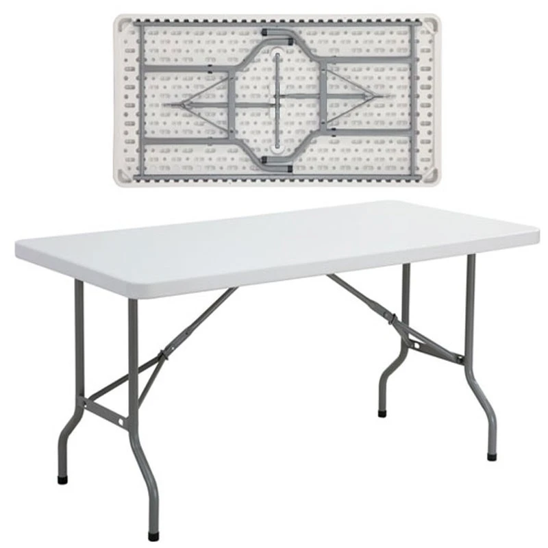 Catering Τραπέζι Πτυσσόμενο Μεταλλικό PP 153x76x74εκ 2 Catering Τραπέζι Πτυσσόμενο Μεταλλικό PP 153x76x74εκ - Image 2