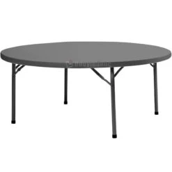 Catering Τραπέζι Πτυσσόμενο Μεταλλικό PP Φ150x74εκ