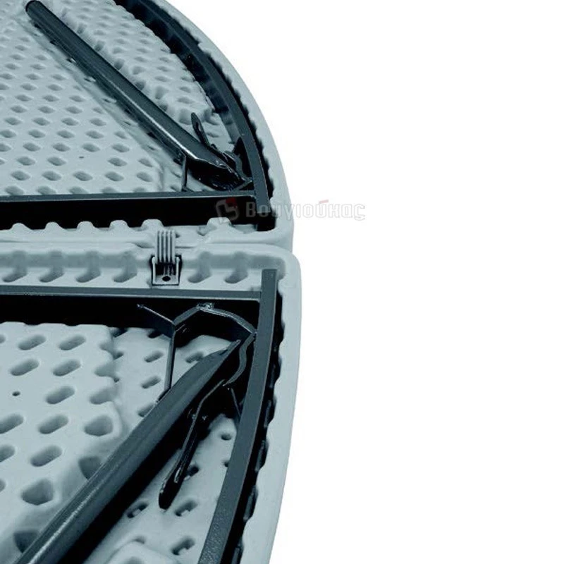 Catering Μισοφέγγαρο Τραπέζι Πτυσσόμενο Μεταλλικό PP 260/140x76x74εκ 2 Catering Μισοφέγγαρο Τραπέζι Πτυσσόμενο Μεταλλικό PP 260/140x76x74εκ - Image 2