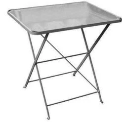Τραπέζι Καφενείου Μεταλλικό Πτυσσόμενο 65x45x71εκ