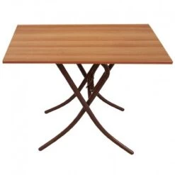 Τραπέζι Πτυσσόμενο Μεταλλικό Μελαμίνης 90x60x73.5εκ