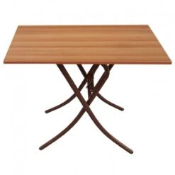 Τραπέζι Πτυσσόμενο Μεταλλικό Μελαμίνης 100x60x60/73.5εκ