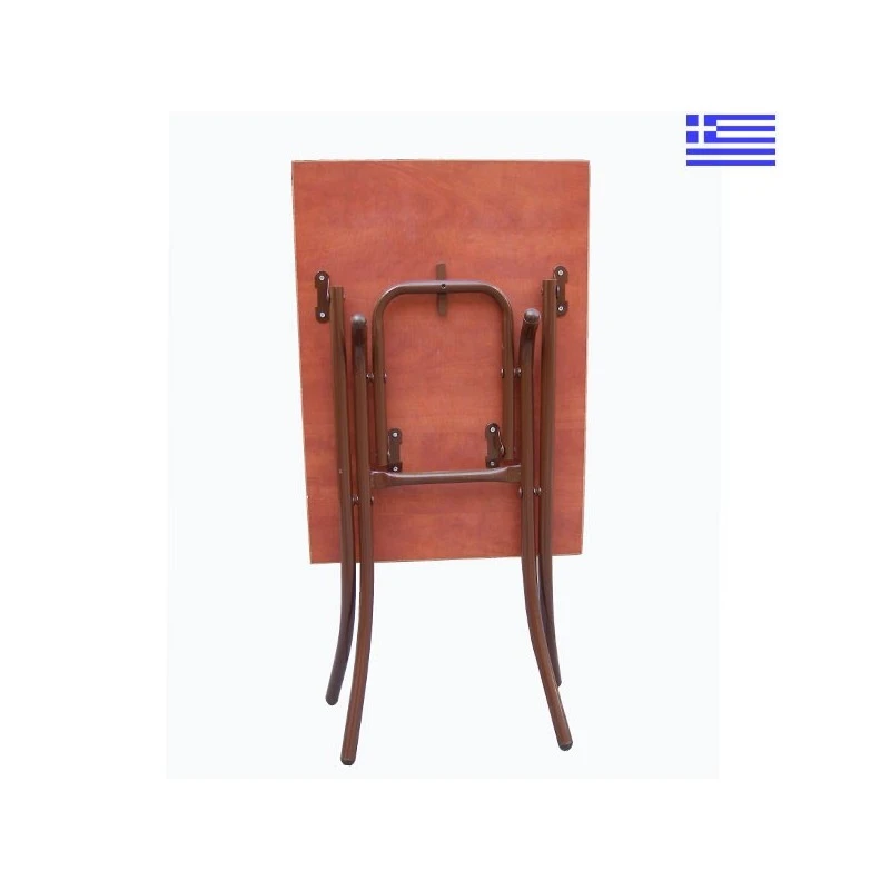 Τραπέζι Πτυσσόμενο Μεταλλικό Μελαμίνης 70x50x60/73.5εκ 2 Τραπέζι Πτυσσόμενο Μεταλλικό Μελαμίνης 70x50x60/73.5εκ - Image 2