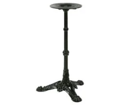 ΠΑΡΑΔΟΣΙΑΚΟ Πόδι Τραπεζιού 3-Νυχο 42x42x71εκ Μαντέμι Μαύρο / 8,90 Kg