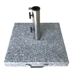 ΒΑΣΗ ομπρέλας τετράγωνη Γρανίτης/45x45 H.7,5/37εκ Inox #304 (40Kg)