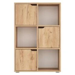 Βιβλιοθήκη Bookel Pakoworld μελαμίνης σε Oak απόχρωση 59.5x27.5x89εκ 7 Βιβλιοθήκη Bookel Pakoworld μελαμίνης σε Oak απόχρωση 59.5x27.5x89εκ -Vougioukas vivliothiki bookel pakoworld melaminis se oak apochrosi 59 5 27 5 89ek 2