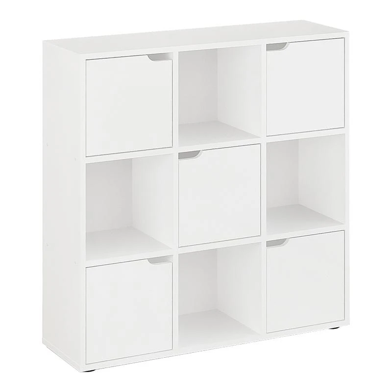 Βιβλιοθήκη Bookel Pakoworld σε λευκή απόχρωση 88.5x27.5x89.3εκ 2 Βιβλιοθήκη Bookel Pakoworld σε λευκή απόχρωση 88.5x27.5x89.3εκ - Image 2