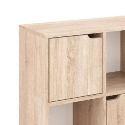 Βιβλιοθήκη Bookel Pakoworld σε Sonoma απόχρωση 59.6x27.5x60.4εκ -Vougioukas vivliothiki bookel pakoworld se sonoma apochrosi 59 6 27 5 60 4ek 3