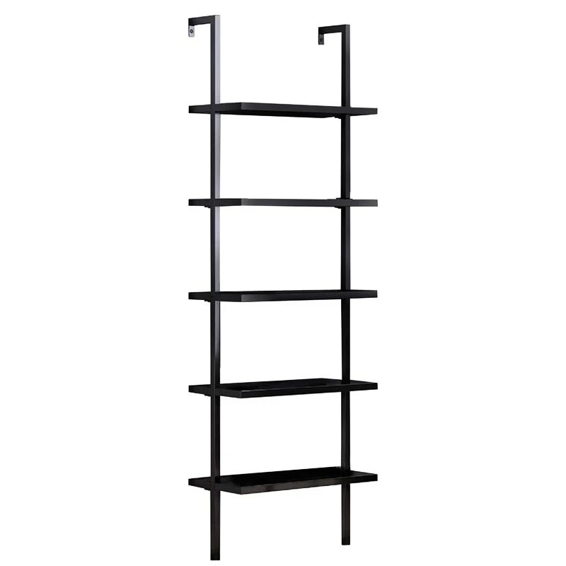 Βιβλιοθήκη Harris Pakoworld μαύρο 70x22x200εκ 1 Βιβλιοθήκη Harris Pakoworld μαύρο 70x22x200εκ