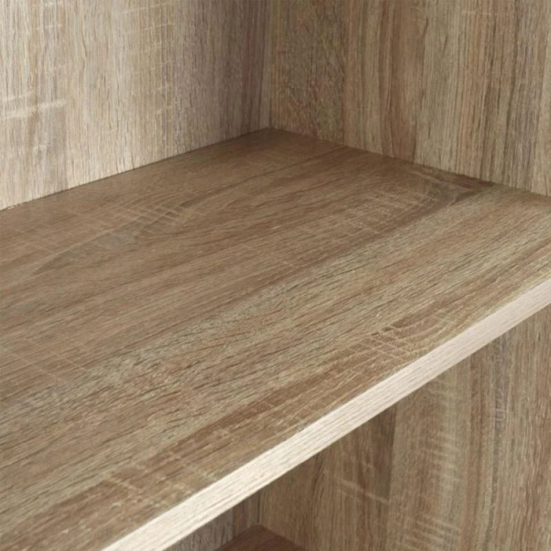 ΒΙΒΛΙΟΘΗΚΗ ΜΕΛΑΜΙΝΗΣ ENSLEY HM2027.03 SONAMA ΜΕ ΧΕΡΟΥΛΙ ΜΕΤ.60x30x180εκ 5 ΒΙΒΛΙΟΘΗΚΗ ΜΕΛΑΜΙΝΗΣ ENSLEY HM2027.03 SONAMA ΜΕ ΧΕΡΟΥΛΙ ΜΕΤ.60x30x180εκ - Image 5